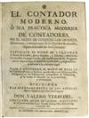 ECONOMICS  VERBEDEL, VALERO. El Contador Moderno.  1734